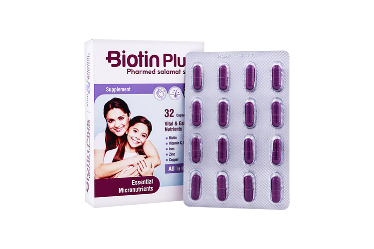 کپسول بیوتین پلاس فارمد سلامت سینا